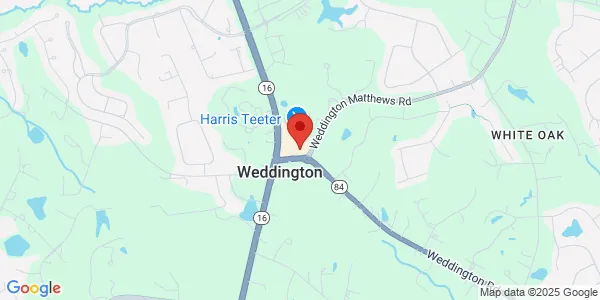 Map of 1928 Weddington Rd Weddington, NC 28104