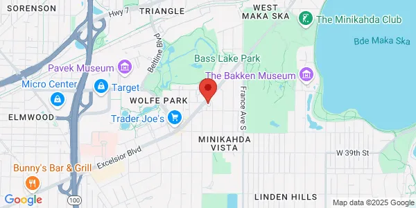 Map of 4201 Excelsior Blvd Saint Louis Park, MN 55416