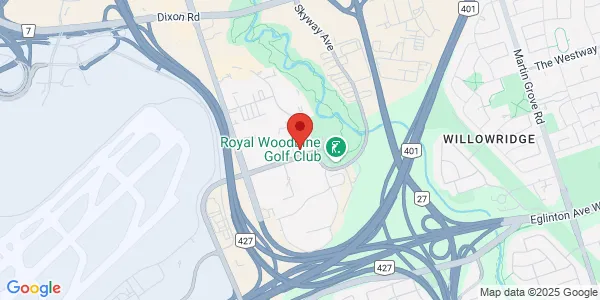 Map of 100 International Boulevard Toronto, ON M9W 6J6 Canada