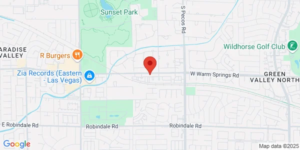Map of 3145 E Warm Springs Rd Ste 300 Las Vegas, NV 89120