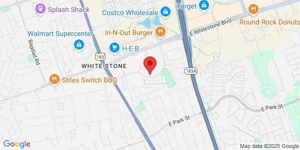 Map of 715 Discovery Blvd Ste 102 Cedar Park, TX 78613