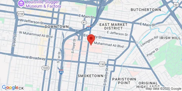 Map of 529 S Jackson St Louisville, KY 40202