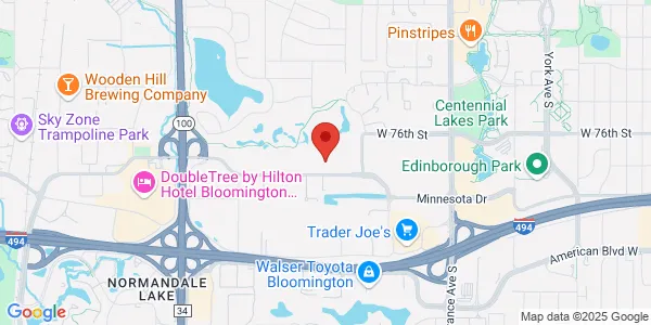 Map of 4550 W 77th St Ste 285 Minneapolis, MN 55435