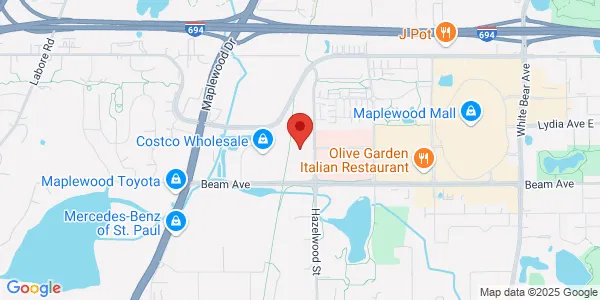 Map of 2945 Hazelwood St Maplewood, MN 55109