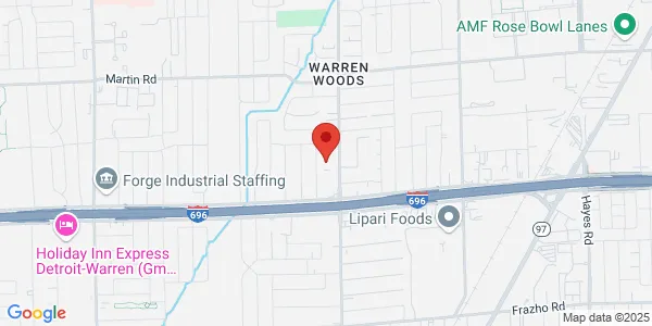 Map of 27301 Schoenherr Rd Ste 100 Warren, MI 48088