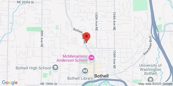 Map of 19110 Bothell Way NE Ste 102 Bothell, WA 98011