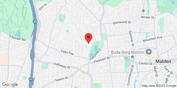 Map of 178 Savin St Malden, MA 02148