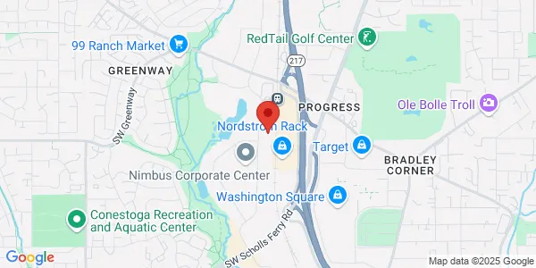Map of 8950 SW Nimbus Ave Beaverton, OR 97008