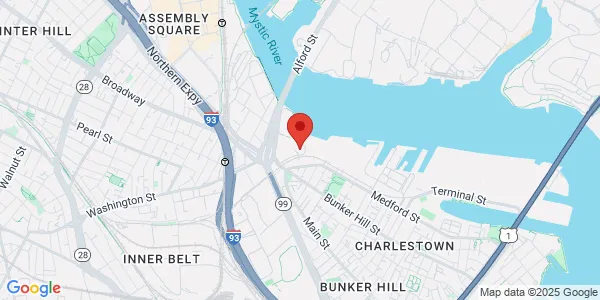 Map of 529 Main St Charlestown, MA 02129