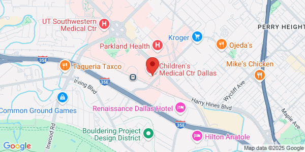 Map of 1935 Medical District Dr Dallas, TX 75235