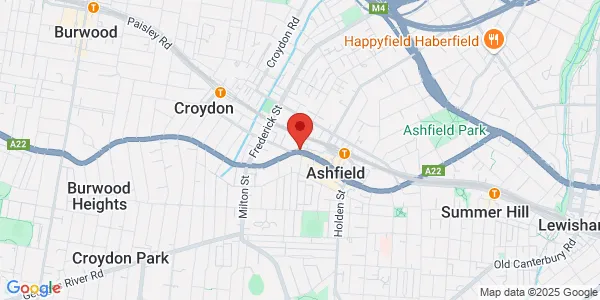 Map of 357 Liverpool Rd Ashfield New South Wales 2131 Australia