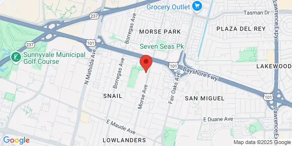 Map of 785 Morse Ave Sunnyvale, CA 94085