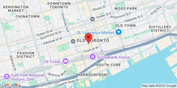 Map of 200 Bay Street Lower Concourse Level Toronto, ON M5J 2T6 Canada