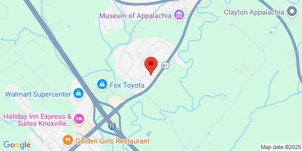 Map of 110 Executive Park Dr Clinton, TN 37716