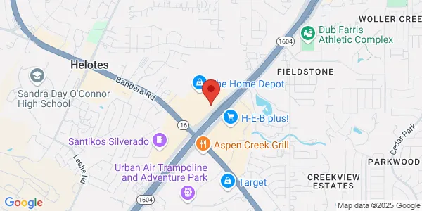 Map of 9207 N Loop 1604 W San Antonio, TX 78249