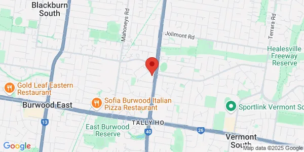 Map of 490 Springvale Rd Forest Hill Victoria 3131 Australia