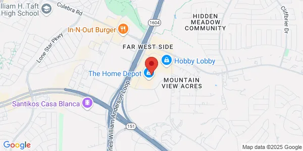 Map of 5742 W Loop 1604 N San Antonio, TX 78251