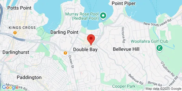 Map of Level 3, Kiaora Pl 451 New South Head Rd Double Bay New South Wales 2028 Australia