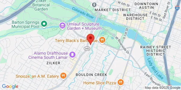 Map of 517 S Lamar Blvd Austin, TX 78704