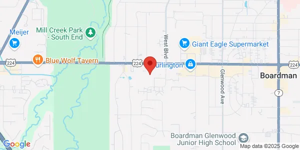 Map of 755 Boardman-Canfield Rd Ste A1 Boardman, OH 44512