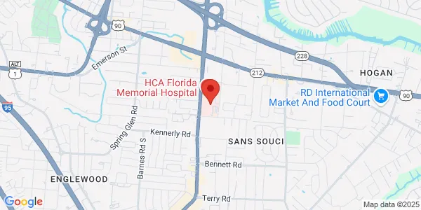 Map of 3627 University Blvd S Ste 700 Jacksonville, FL 32216