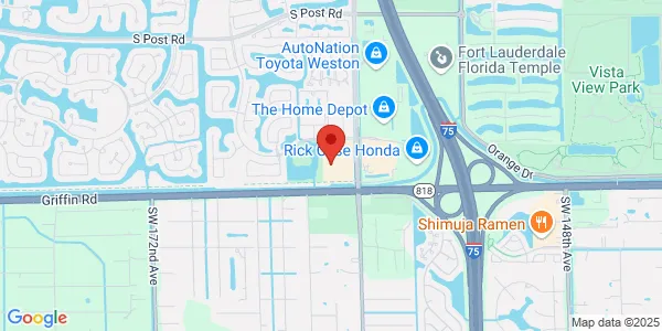 Map of 4553 Weston Rd Weston, FL 33331