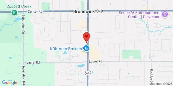 Map of 1626 Pearl Rd Brunswick, OH 44212