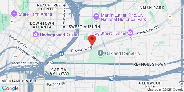 Map of 424 Decatur St SE Atlanta, GA 30312