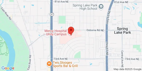 Map of 550 Osborne Rd NE Fridley, MN 55432