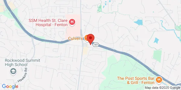 Map of 1203 Smizer Mill Rd Fenton, MO 63026