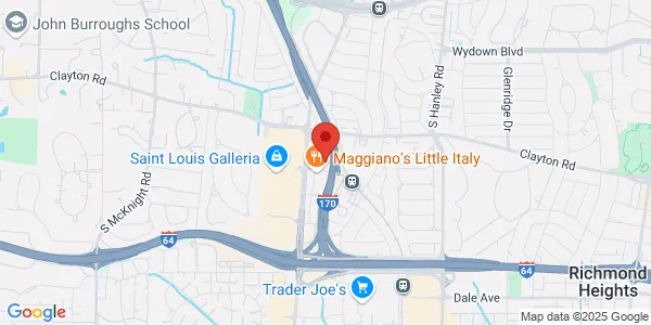 Map of 1034 S Brentwood Blvd Ste 694 Saint Louis, MO 63117