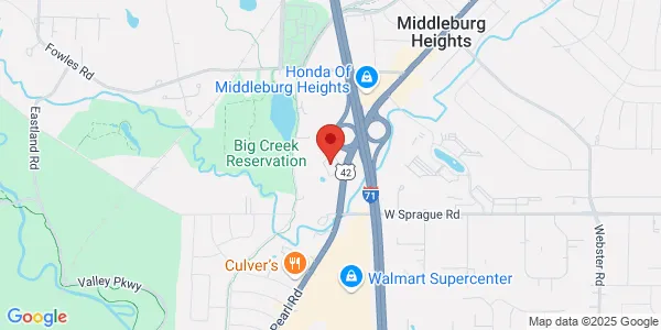 Map of 7800 Pearl Rd Middleburg Heights, OH 44130