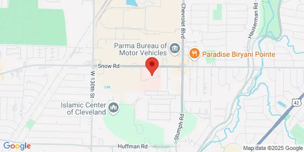 Map of 12301 Snow Rd Parma, OH 44130