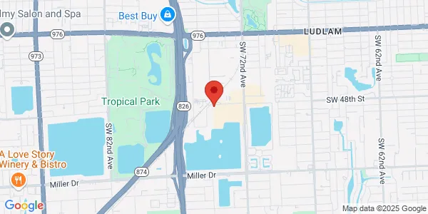 Map of 7404 SW 48th St Miami, FL 33155