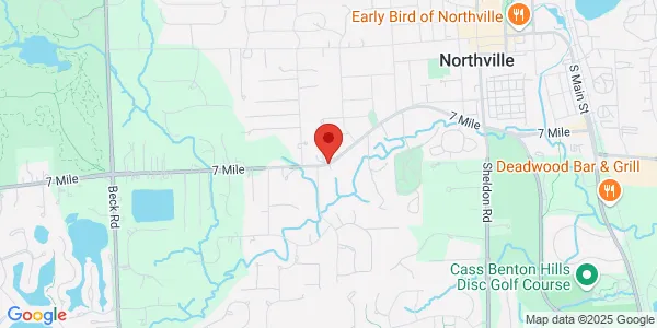 Map of 37595 West Seven Mile Rd Livonia, MI 48152