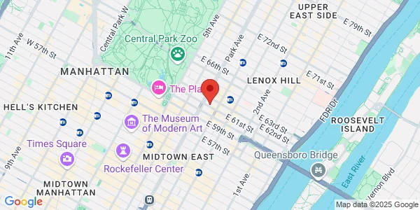 Map of 115 E 61st St Apt 7A New York, NY 10021