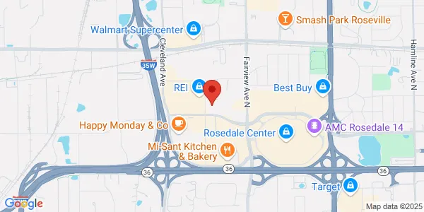 Map of 1935 County Rd B2 W Saint Paul, MN 55113