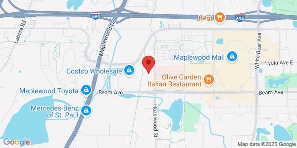 Map of 2945 Hazelwood St N Ste 110 Maplewood, MN 55109