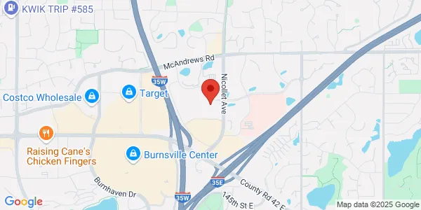 Map of 14000 Nicollet Ave Burnsville, MN 55337