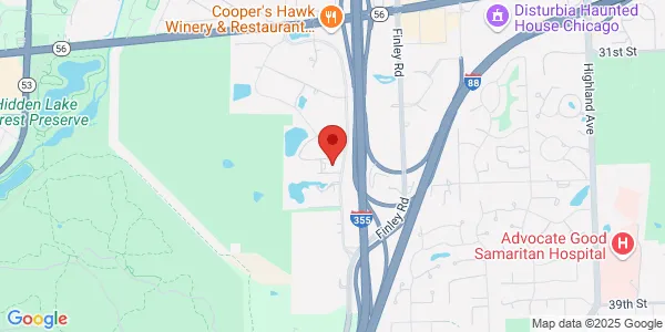 Map of 3450 Lacey Rd Downers Grove, IL 60515