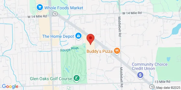 Map of 32255 Northwestern Hwy Ste 100 Farmington, MI 48334