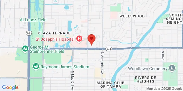 Map of 2727 W Dr. Martin Luther King Jr. Blvd Ste 800 Tampa, FL 33607