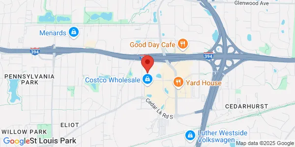 Map of 5775 Wayzata Blvd Ste 255 St. Louis Park, MN 55416