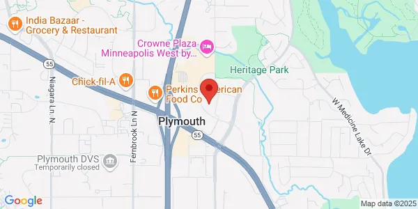 Map of 2800 Campus Dr Ste 30 Plymouth, MN 55441