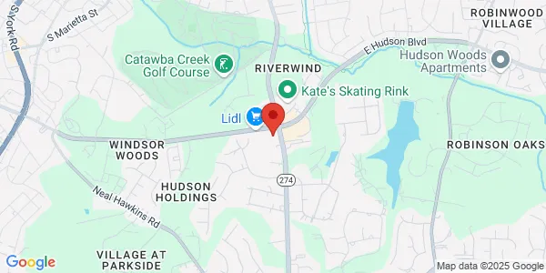 Map of 1075 E Hudson Blvd GASTONIA, NC 28054
