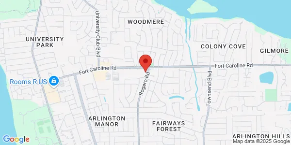 Map of 3634 Rogero Rd CVS/pharmacy JACKSONVILLE, FL 32277
