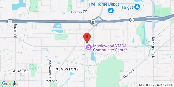 Map of 2196 White Bear Ave N CVS Pharmacy MAPLEWOOD, MN 55109