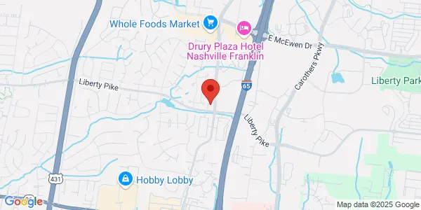 Map of 1154 Liberty Pike FRANKLIN, TN 37067