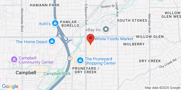 Map of 1720 S Bascom Ave CAMPBELL, CA 95008