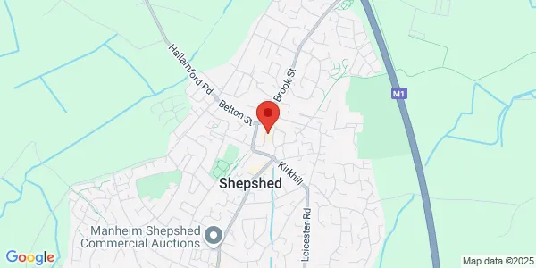 Map of 28 Hall Croft Shepshed Loughborough LE12 9AN United Kingdom